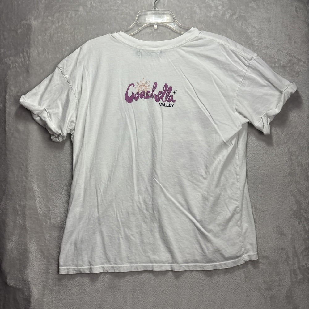 Girl Dangerous Coachella Valley Graphic Tee White Medium - Picture 5 of 5